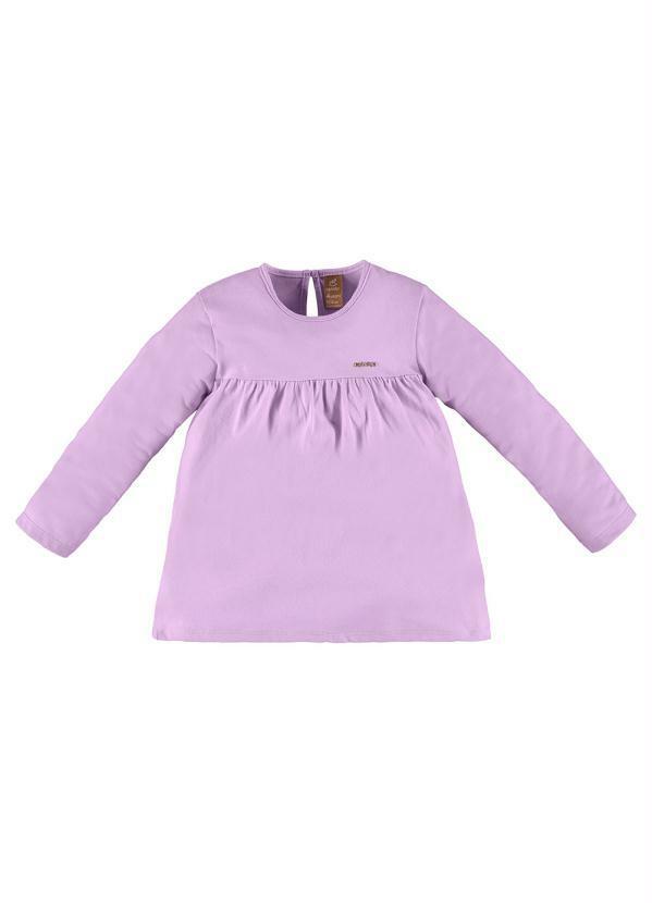 Vista 2 Bata Infantil Menina Meia Malha Roxo Up Baby Up Baby