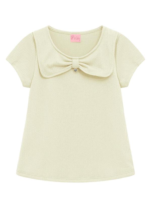Blusa Infantil Menina Bege