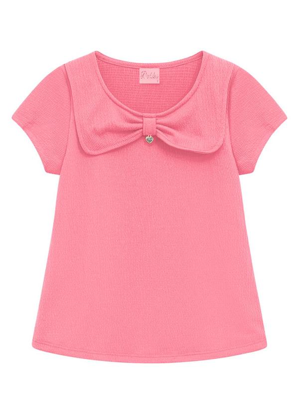Blusa Infantil Menina Rosa