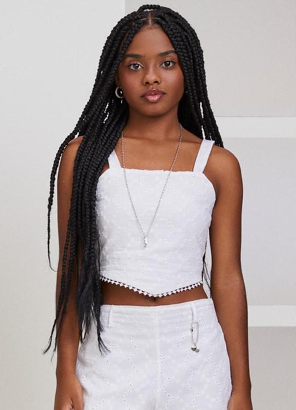Cropped de Laise Branco