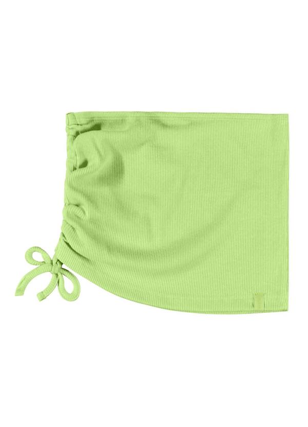 Vista 2 Top Básico Juvenil Verde Gloss Gloss