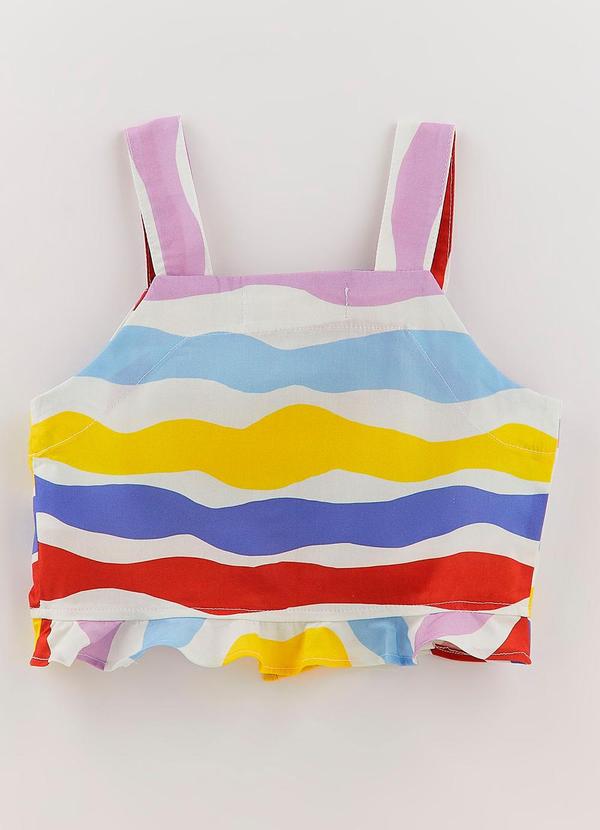 Top em Malha Estampado