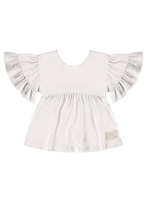 Vista 2 Bata Infantil para Menina Nature Bege Up Baby Up Baby