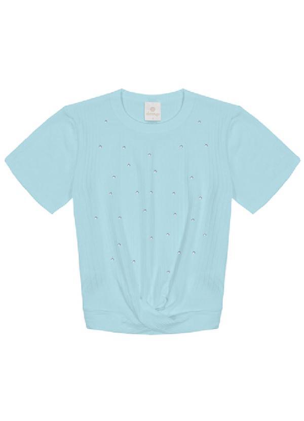 Vista 2 Blusa Azul Endless Endless