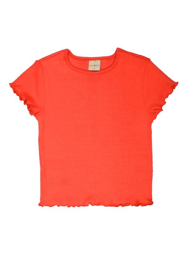 Vista 2 Blusa Basica Laranja Tink Bink Tink Bink