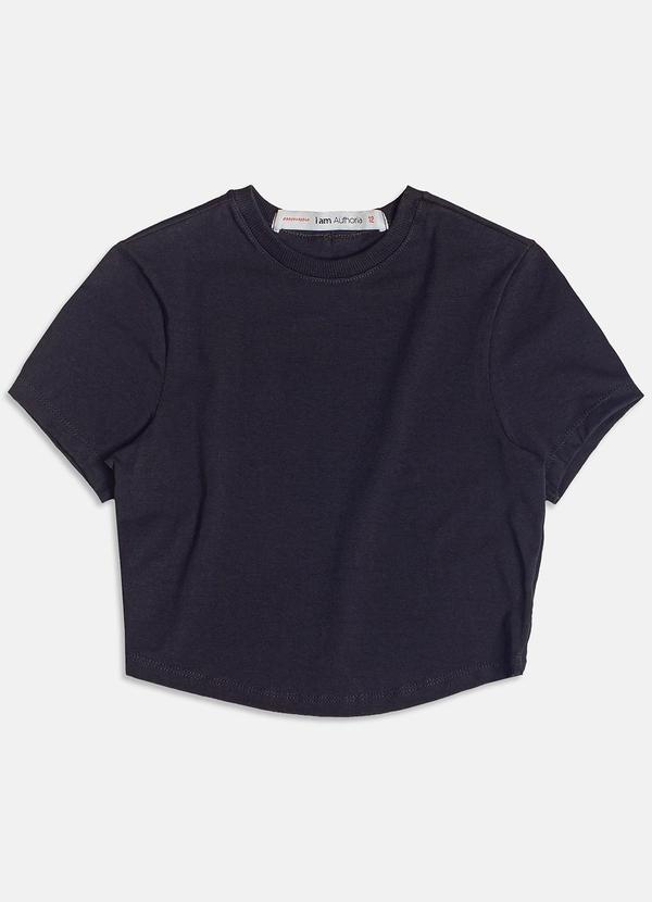 Vista 2 Blusa Básica Preto I Am I Am