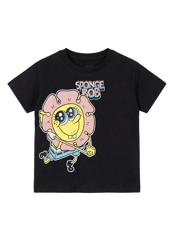 Blusa Box Bob Esponja® Preto
