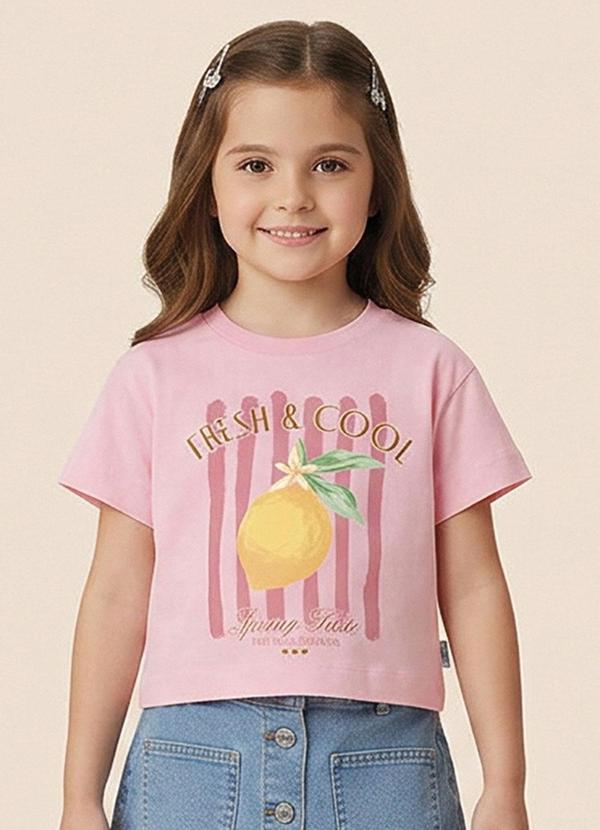 Blusa Box Fresh & Cool Rosa Claro