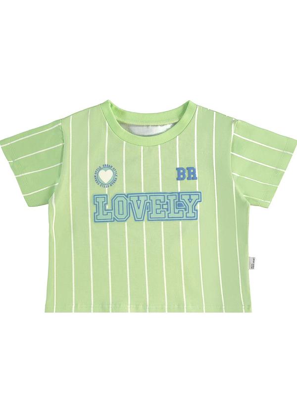 Blusa Box Lovely 68 Verde Menta