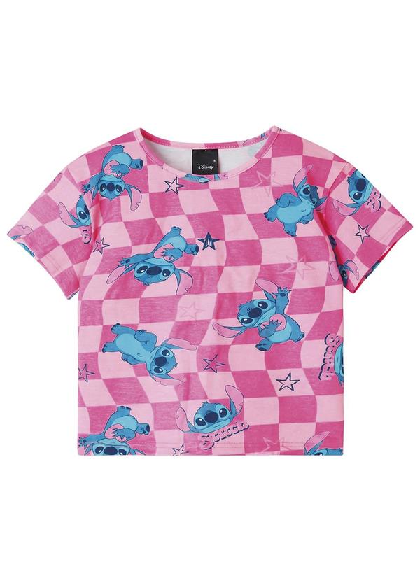 Blusa Box Stitch Disney® Rosa