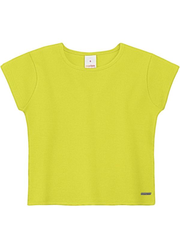 Vista 2 Blusa com Aroma Manga Curta Verde Marisol Marisol