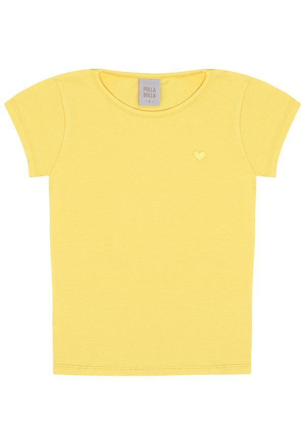 Vista 2 Blusa Cotton Leve Amarelo Pulla Bulla Pulla Bulla