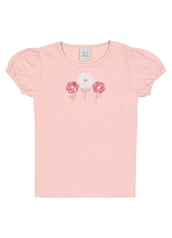 Blusa Cotton Leve Trabalhado Rosa