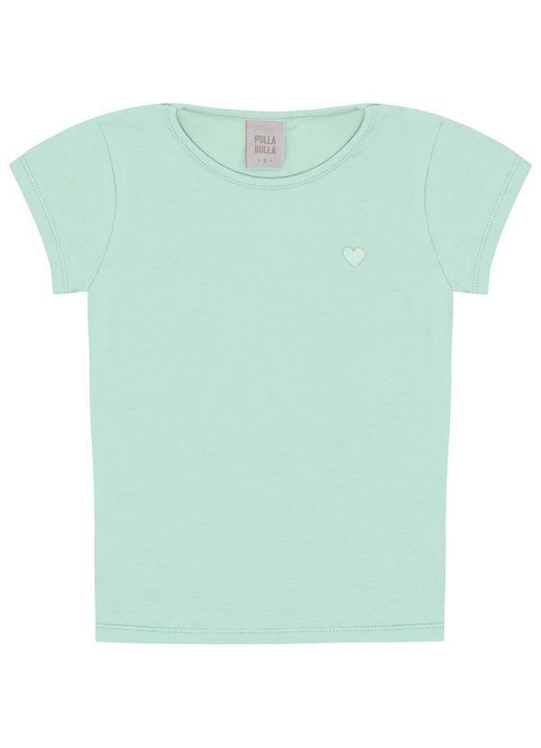 Vista 2 Blusa Cotton Leve Verde Pulla Bulla Pulla Bulla