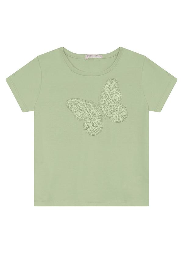 Vista 2 Blusa Feminina em Cotton Leve Verde Endless Endless