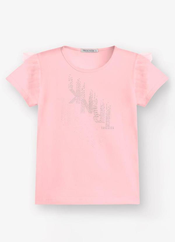 Vista 2 Blusa Feminina Rosa Essendi Essendi