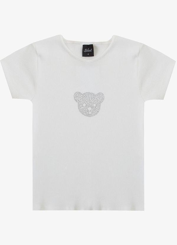 Vista 2 Blusa Infantil Feminina Bege Select Select