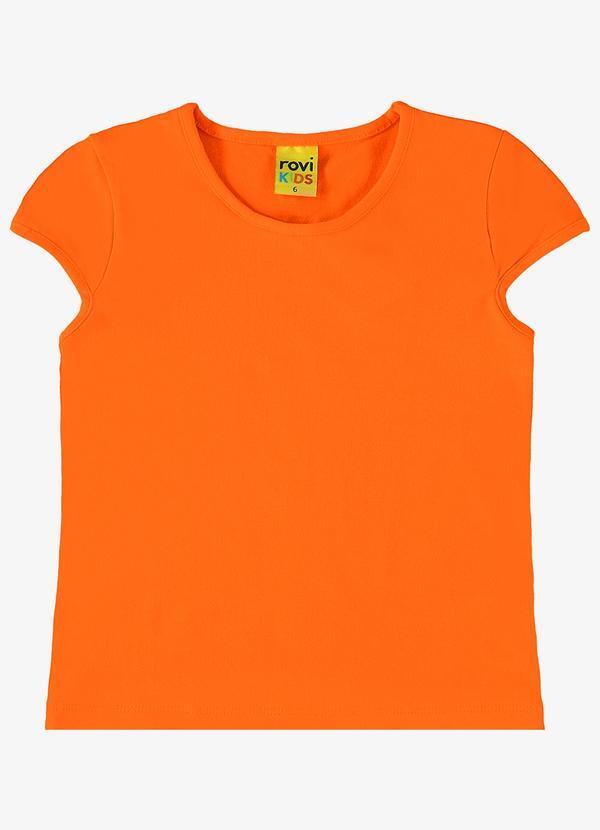 Vista 2 Blusa Infantil Menina Laranja Lilica Ripilica Lilica Ripilica