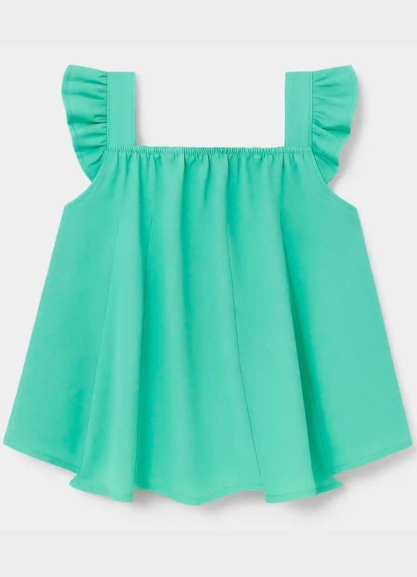 Vista 2 Blusa Infantil Menina Básica Turmalina Kyly Kyly