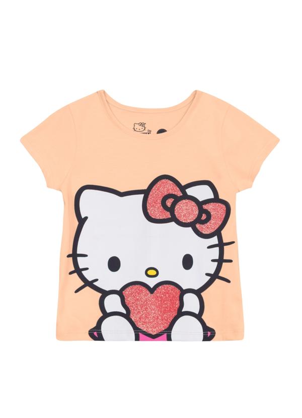 Blusa Infantil Menina em Meia Malha Rosa