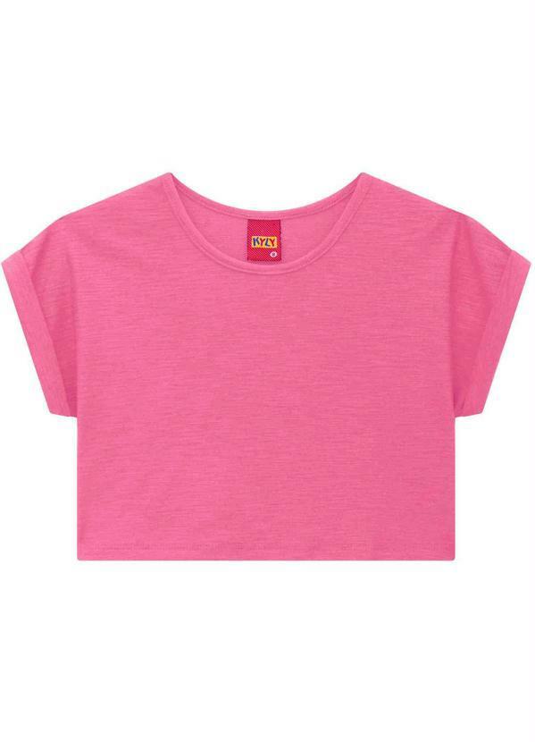 Vista 2 Blusa Infantil Menina Rosa