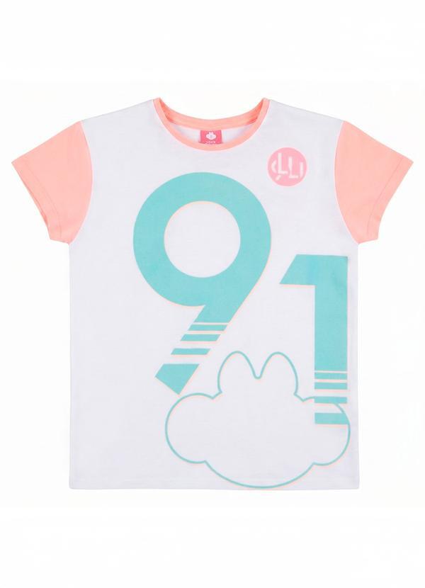 Blusa Manga Curta Branco