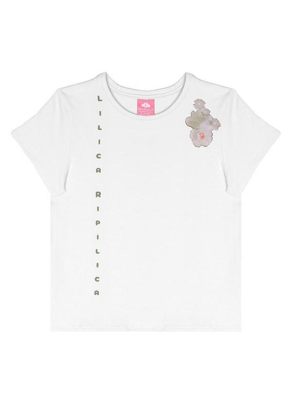Blusa Manga Curta Branco