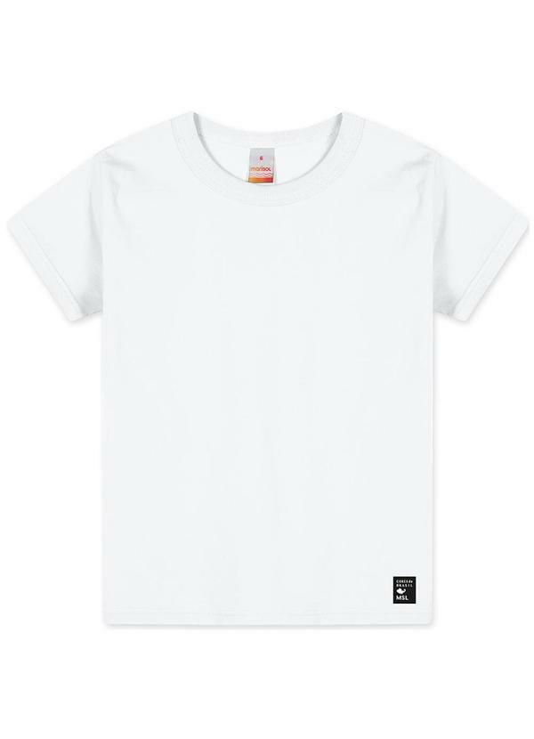 Blusa Manga Curta Feminina Branco