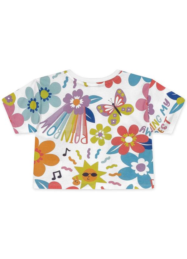 Blusa Manga Curta Feminina Marisol Branco