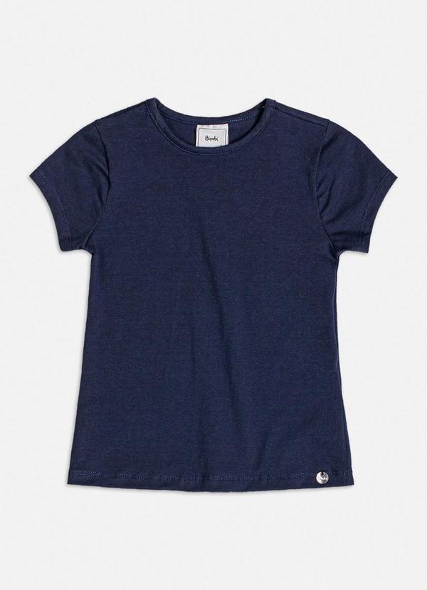 Blusa Marinho Básica Marinho