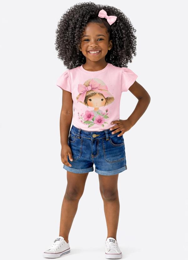 Blusa Meia Malha e Malha Leve Rosa