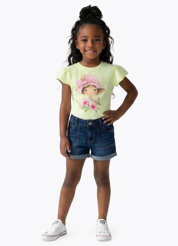 Blusa Meia Malha e Malha Leve Verde