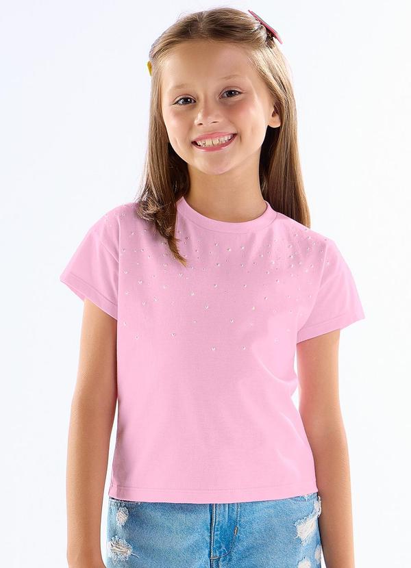 Blusa Meia Malha Rosa