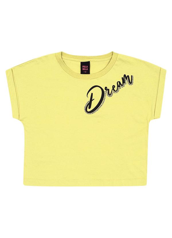 Vista 2 Blusa Meia Malha Verde Pulla Bulla Pulla Bulla