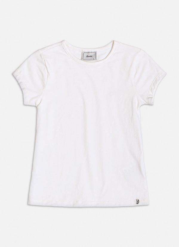 Blusa Off White Básica Branco