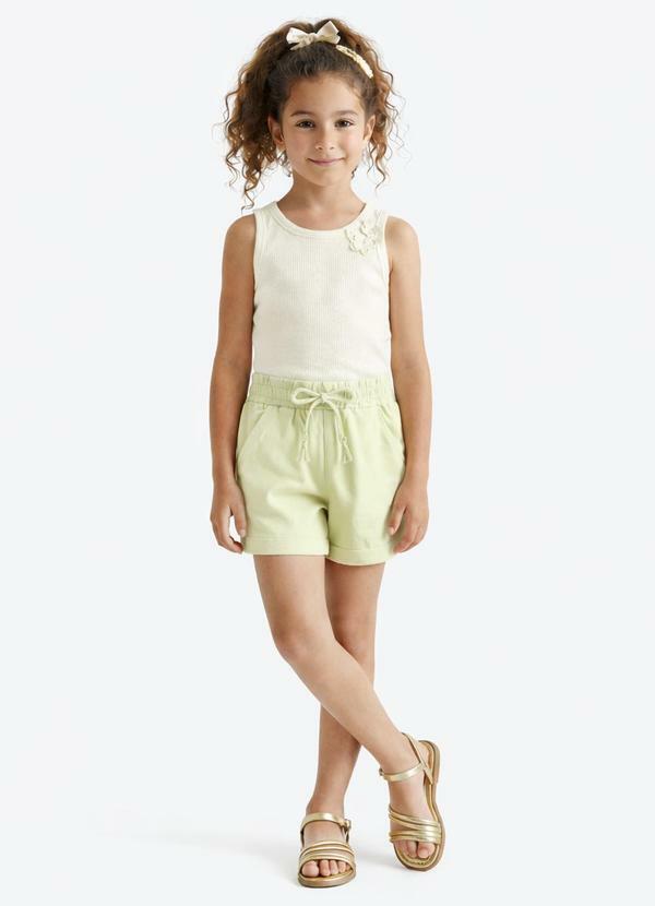 Blusa Ribana com Elastano Leve Bege