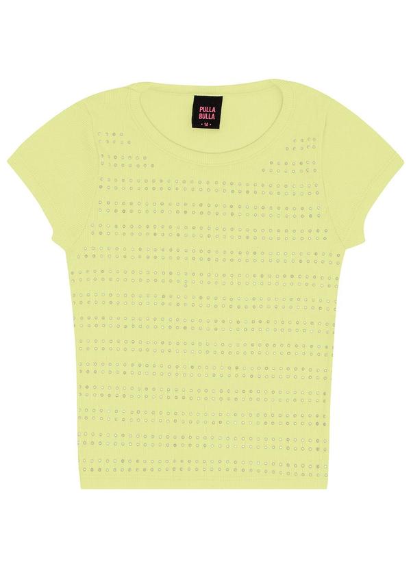 Blusa Ribana com Elastano Leve Verde