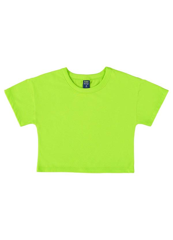 Camiseta em Meia Malha Verde