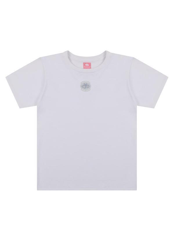 Camiseta Manga Curta Branco