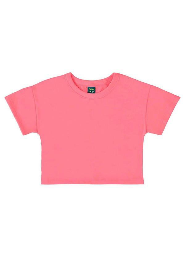 Camiseta Menina Rosa