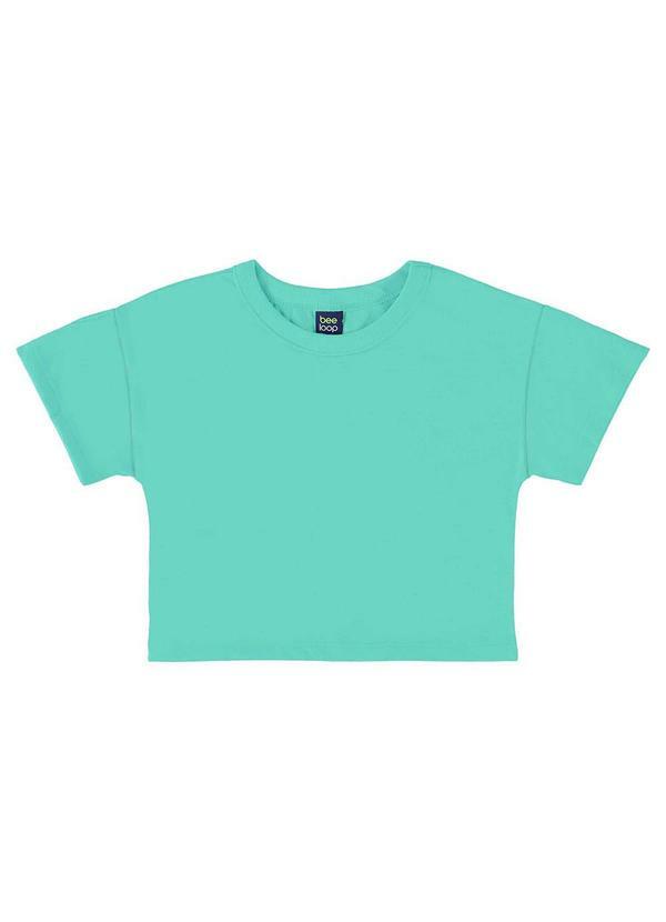 Camiseta Menina Verde
