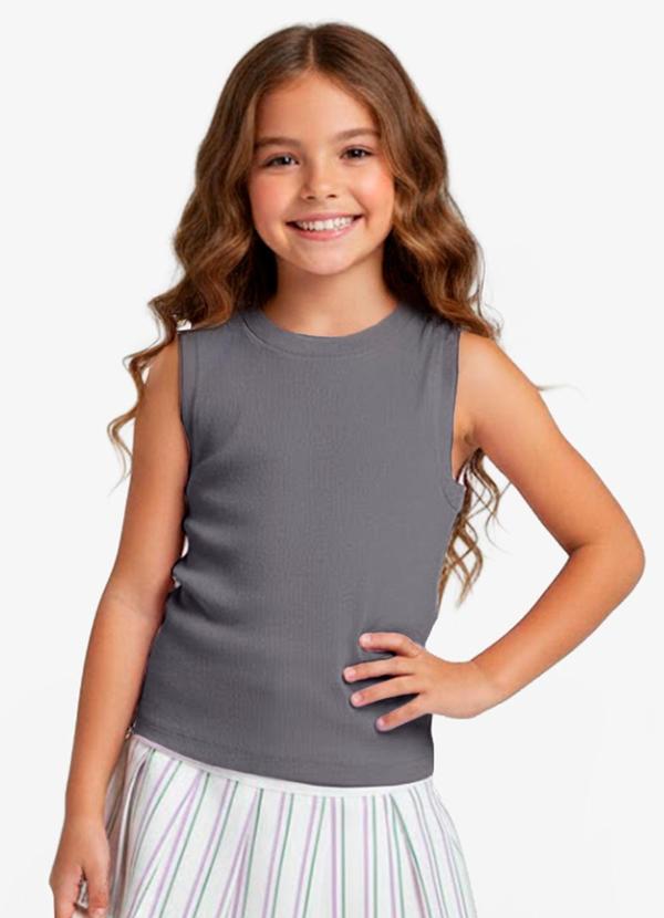 Vista 2 Regata Básica Infantil Lisa Soletex Cinza Rovitex Rovitex