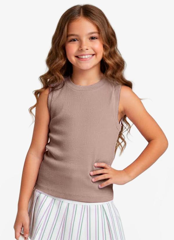 Vista 2 Regata Básica Infantil Lisa Soletex Marrom Rovitex Rovitex