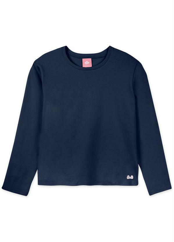 Blusa com Tecnologia Thermo Dry Infantil Azul