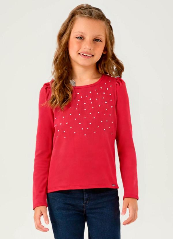 Blusa Cotton Leve Vermelho