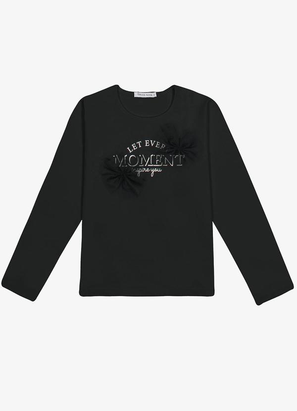 Blusa Feminina Cotton Preto