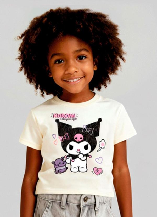Blusa Infantil Menina da Hello Kitty Natural