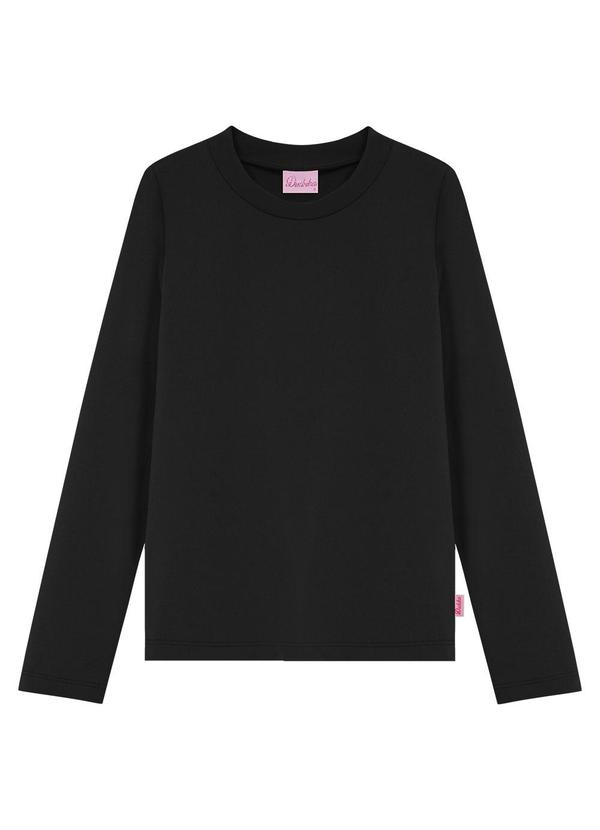 Blusa Infantil Térmica Preto