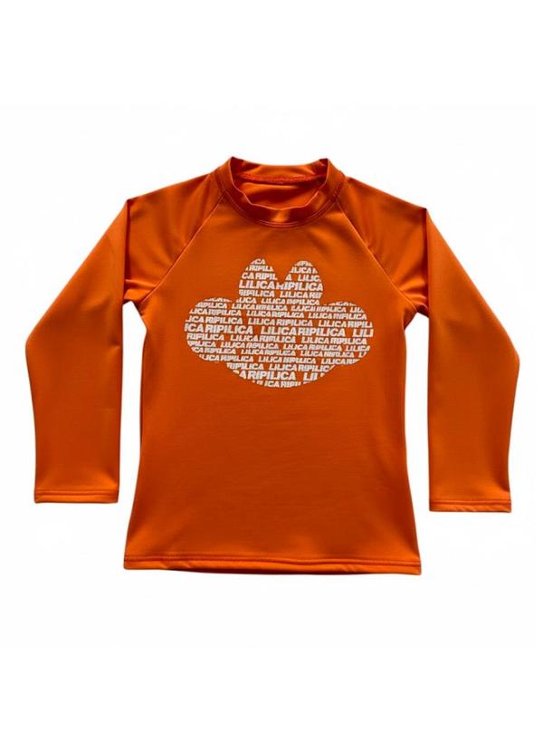 Blusa Manga Longa Laranja
