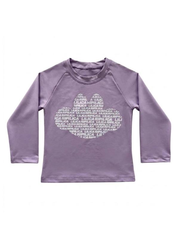 Blusa Manga Longa Lilas